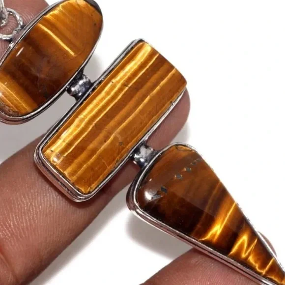 Gorgeous Tiger’s Eye pendant - Picture 2 of 2